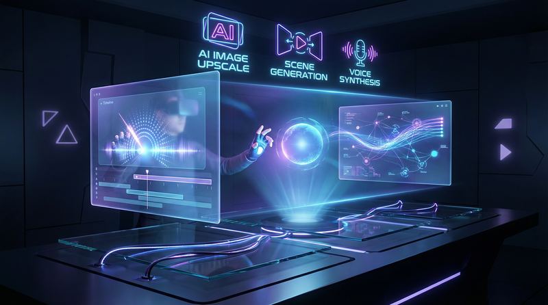 黄色仓库AI视频技术